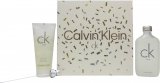 Calvin Klein CK One Gift Set 100ml EDT + 100ml Shower Gel Calvin Klein CK One Gift Set 100ml EDT + 100ml Shower Gel
