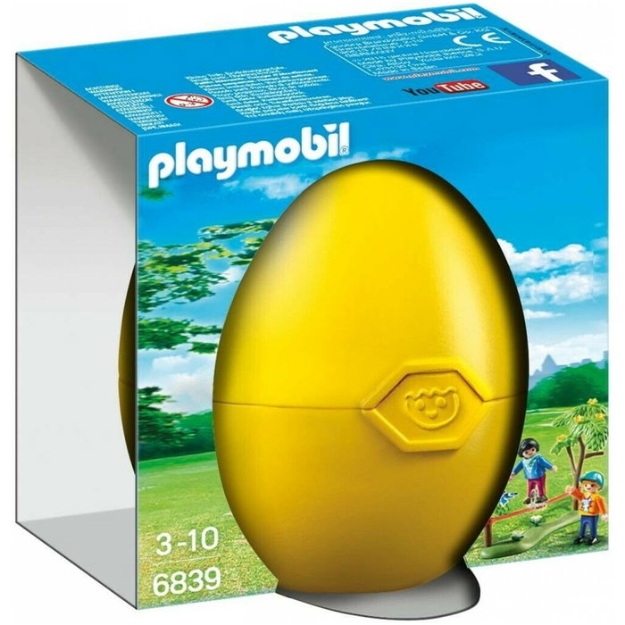 Playmobil Huevo de Pascua Equilibristas 6839 con Figuras de Niño y Vara de Equilibrio Playmobil Huevo de Pascua Equilibristas 6839 con Figuras de Niño y Vara de Equilibrio