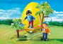 Playmobil Huevo de Pascua Equilibristas 6839 con Figuras de Niño y Vara de Equilibrio