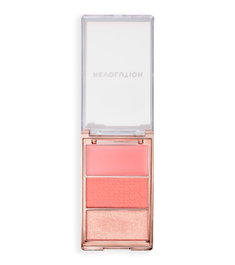 Icon Blush, Vegan, Matte, Blush Highlighter Palette, Authentic Peach, 11.5 g