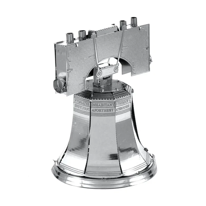Fascinations Metal Earth Maqueta 3D Metal Liberty Bell Philadelphia, Kit de Construcción de Acero Inoxidable para Montar Sin Pegamento Ni Soldadura, Niño/Niña