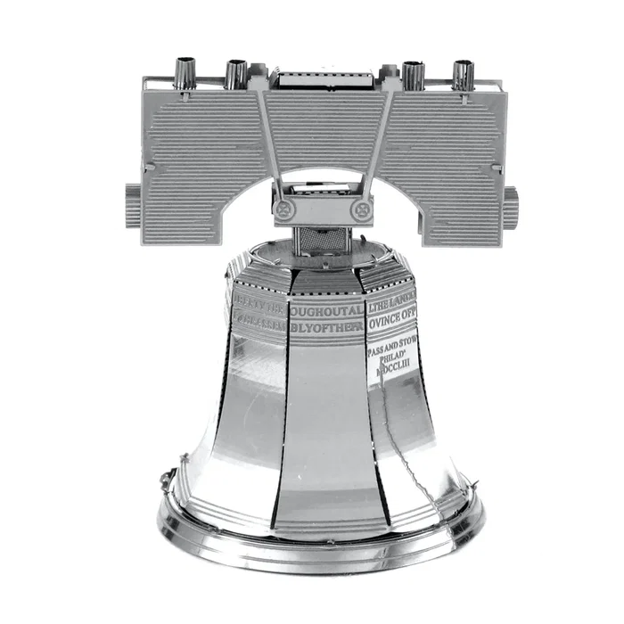 Fascinations Metal Earth Maqueta 3D Metal Liberty Bell Philadelphia, Kit de Construcción de Acero Inoxidable para Montar Sin Pegamento Ni Soldadura, Niño/Niña