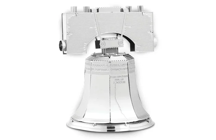 Fascinations Metal Earth Maqueta 3D Metal Liberty Bell Philadelphia, Kit de Construcción de Acero Inoxidable para Montar Sin Pegamento Ni Soldadura, Niño/Niña