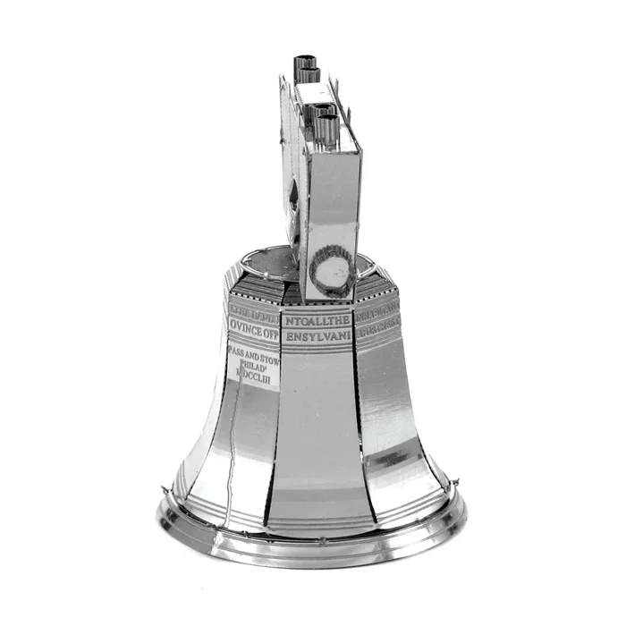 Fascinations Metal Earth Maqueta 3D Metal Liberty Bell Philadelphia, Kit de Construcción de Acero Inoxidable para Montar Sin Pegamento Ni Soldadura, Niño/Niña