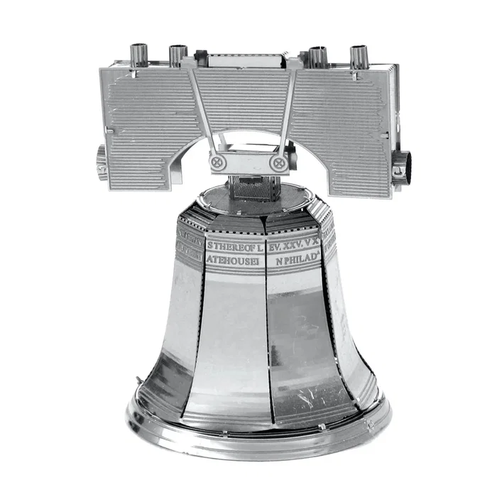 Fascinations Metal Earth Maqueta 3D Metal Liberty Bell Philadelphia, Kit de Construcción de Acero Inoxidable para Montar Sin Pegamento Ni Soldadura, Niño/Niña