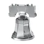 Fascinations Metal Earth Maqueta 3D Metal Liberty Bell Philadelphia, Kit de Construcción de Acero Inoxidable para Montar Sin Pegamento Ni Soldadura, Niño/Niña