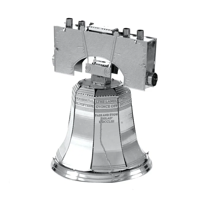 Fascinations Metal Earth Maqueta 3D Metal Liberty Bell Philadelphia, Kit de Construcción de Acero Inoxidable para Montar Sin Pegamento Ni Soldadura, Niño/Niña