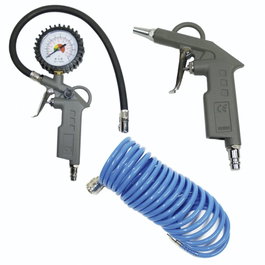 Aerotec Set de aire comprimido de 3 piezas