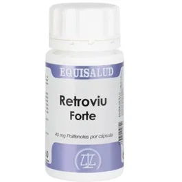 EQUISALUD Retroviu Forte - Complemento Alimenticio para el Sistema Inmune con Vitamina C, Zinc y Probióticos - 60 Cápsulas