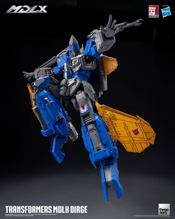 Transformers Figura MDLX Dirge 20 cm