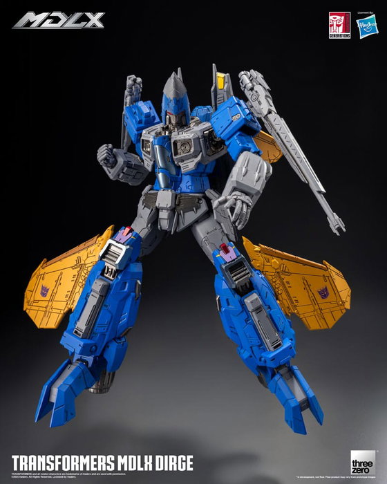 Transformers Figura MDLX Dirge 20 cm