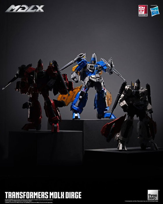 Transformers Figura MDLX Dirge 20 cm