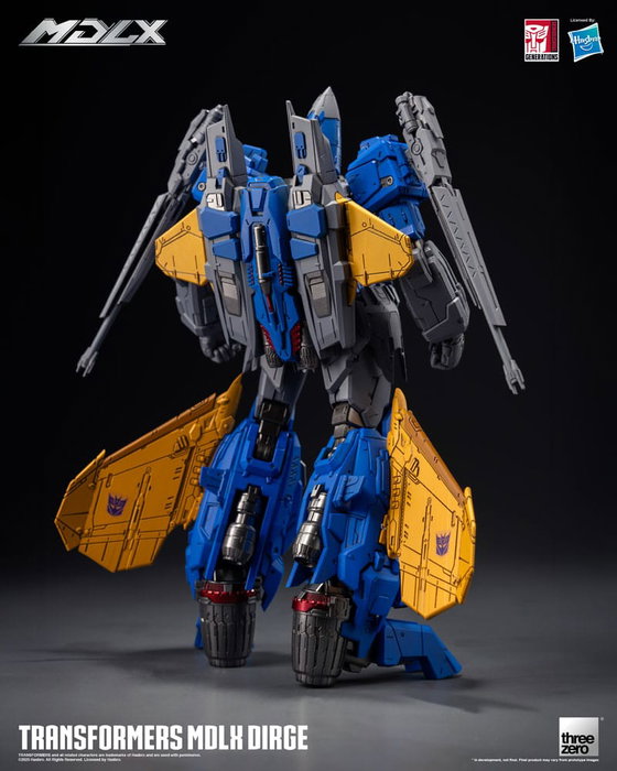 Transformers Figura MDLX Dirge 20 cm