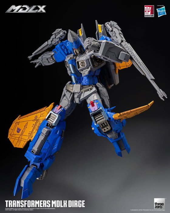 Transformers Figura MDLX Dirge 20 cm