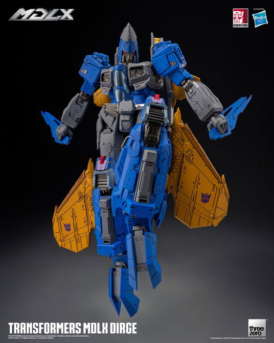 Transformers Figura MDLX Dirge 20 cm