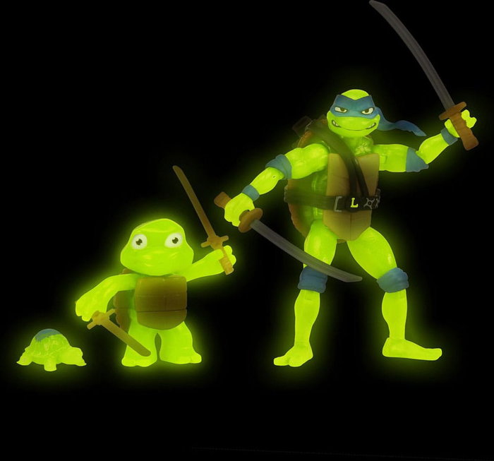 Ninja Turtles: Caos Mutante Pack de 3 Figuras Leonardo Evolution 10 cm