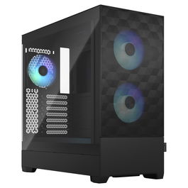 Fractal Design Pop Air RGB Black Window Torre PC ATX micro ATX Mini-ITX Negro Acero Vidrio Templado