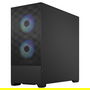 Fractal Design Pop Air RGB Black Window Torre PC ATX micro ATX Mini-ITX Negro Acero Vidrio Templado