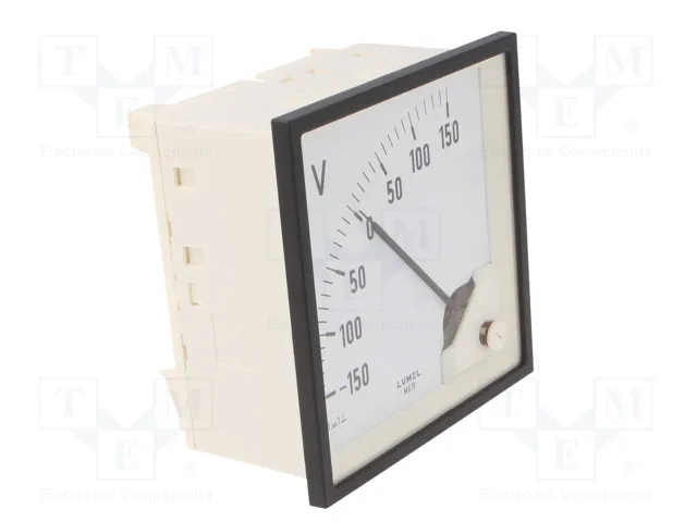 LUMEL MA19 Voltímetro Analógico para Panel -150÷150V DC LUMEL MA19 Voltímetro Analógico para Panel -150÷150V DC