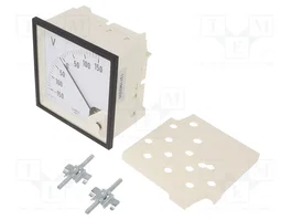 LUMEL MA19 Voltímetro Analógico para Panel -150÷150V DC