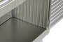 DKD Home Decor Aparador de Metal y MDF Plateado
