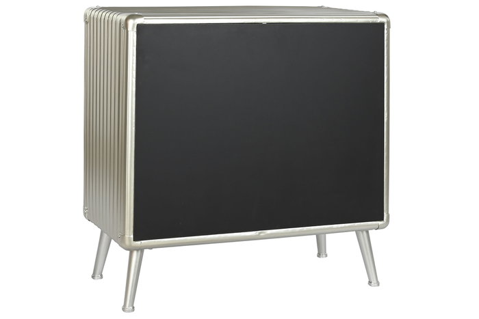 DKD Home Decor Aparador de Metal y MDF Plateado DKD Home Decor Aparador de Metal y MDF Plateado
