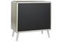 DKD Home Decor Aparador de Metal y MDF Plateado