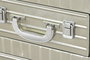DKD Home Decor Aparador de Metal y MDF Plateado