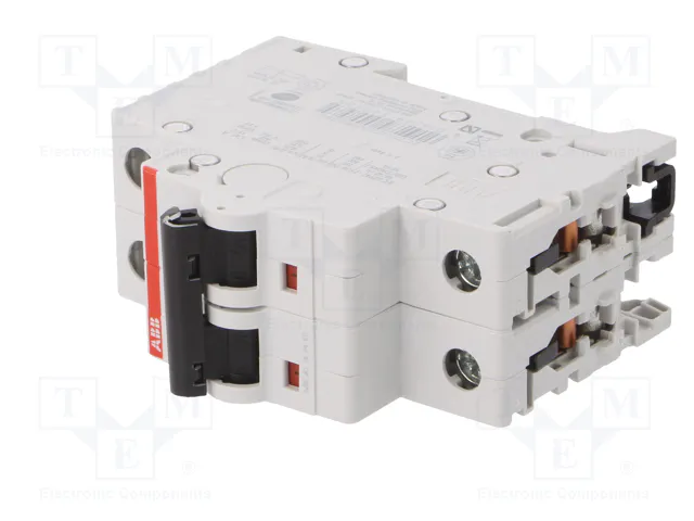 ABB S200M S202M-B6 Interruptor Magnetotérmico 2 Polos 6A ABB S200M S202M-B6 Interruptor Magnetotérmico 2 Polos 6A