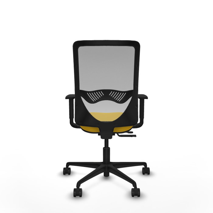 PIQUERAS Y CRESPO Silla de oficina Zulema Sincro/Traslack Amarillo y Gris PIQUERAS Y CRESPO Silla de oficina Zulema Sincro/Traslack Amarillo y Gris