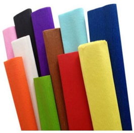 CANSON - GUARRO Pack de 60 Rollos de Papel Crepé Colores Vivos 50x250cm 30g