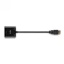 Adaptador HDMI a VGA NGS CHAMALEON 15 cm Negro