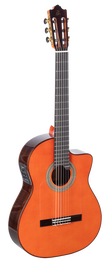 Guitarra Clásica Admira Lucia Serie Flamenco Cutaway Fishman Roja