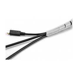 DeLOCK Manguera en espiral flexible 2 m x 14 mm transparente