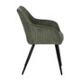 Ixia Silla Verde Tejido-Metal Contract