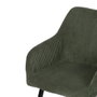 Ixia Silla Verde Tejido-Metal Contract