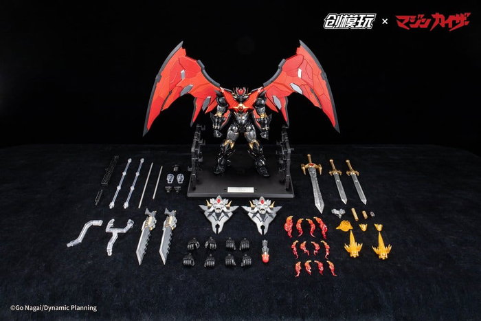TRON MODEL x DRAGON HORSE Mazinkaiser Maqueta Plastic Model Kit Alloy Frame