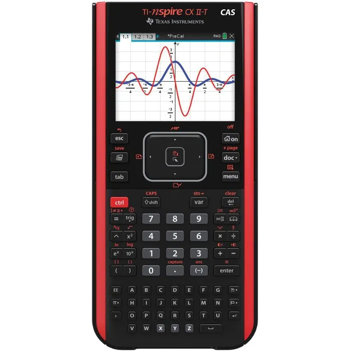 Texas Instruments TI-Nspire CX CAS II-T Calculadora Gráfica Negra - AUC3243480106931 Texas Instruments TI-Nspire CX CAS II-T Calculadora Gráfica Negra - AUC3243480106931