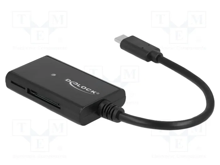 DeLOCK 91740 Lector de Tarjetas USB Type-C de 4 Ranuras DeLOCK 91740 Lector de Tarjetas USB Type-C de 4 Ranuras