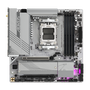 Gigabyte Placa base B650M AORUS ELITE AX ICE para AMD Ryzen serie 9000, DDR5, Micro ATX, WiFi 6E, LAN 2.5 GbE