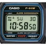 Casio CAS4549526287367 Reloj Vintage Digital de Resina con Resistencia al Agua WR ISO 22810
