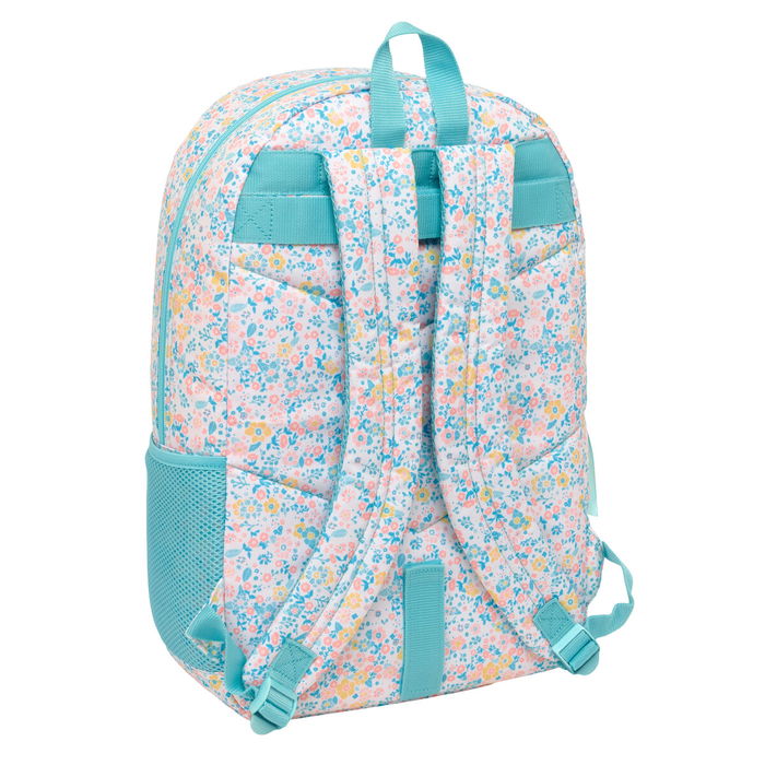 Mochila Escolar Moos Fiori Multicolor 30 x 46 x 14 cm