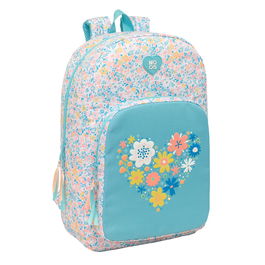 Mochila Escolar Moos Fiori Multicolor 30 x 46 x 14 cm