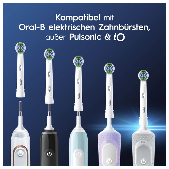 Oral-B Cabezales de Repuesto Pro Precision Clean 8 unidades Oral-B Cabezales de Repuesto Pro Precision Clean 8 unidades