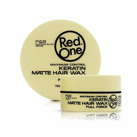 Red One Keratin Matte Hair Wax 150 ml Red One Keratin Matte Hair Wax 150 ml