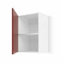 Aucune ULTRA Mueble de cocina alto L 40 cm - rojo mate
