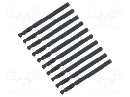 RECA Broca corta para metal de 3,1 mm en acero rápido HSS