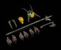 Four Horsemen Toy Design Cosmic Legions: OxKrewe Book Two Harrow Zone Figura Anthophilees 18 cm
