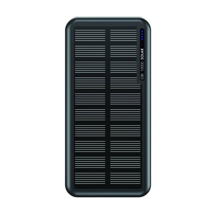 Boompods Obi 10,000mAh Solar Powerbank - Negro