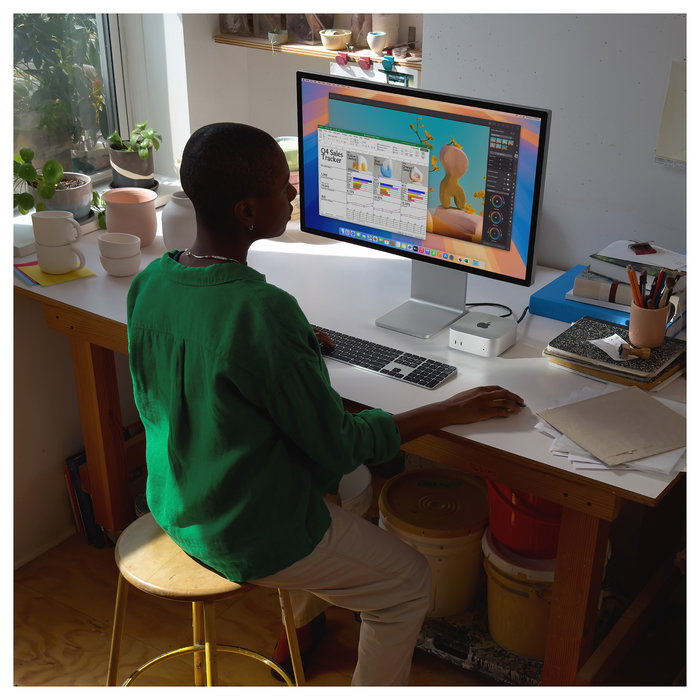 Apple Mac Mini M4 - Mini PC con procesador Apple M4 de 10 núcleos, 16 GB RAM, 256 GB SSD, Color Plata, macOS Sequoia, Wi-Fi 6E, Bluetooth 5.3